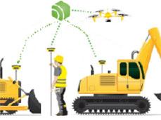 Guidance of construction machinery