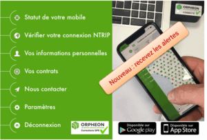 Mise à jour de l’Application Smartphone gratuite