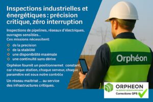 Inspections industrielles et énergétiques : précision critique, zéro interruption