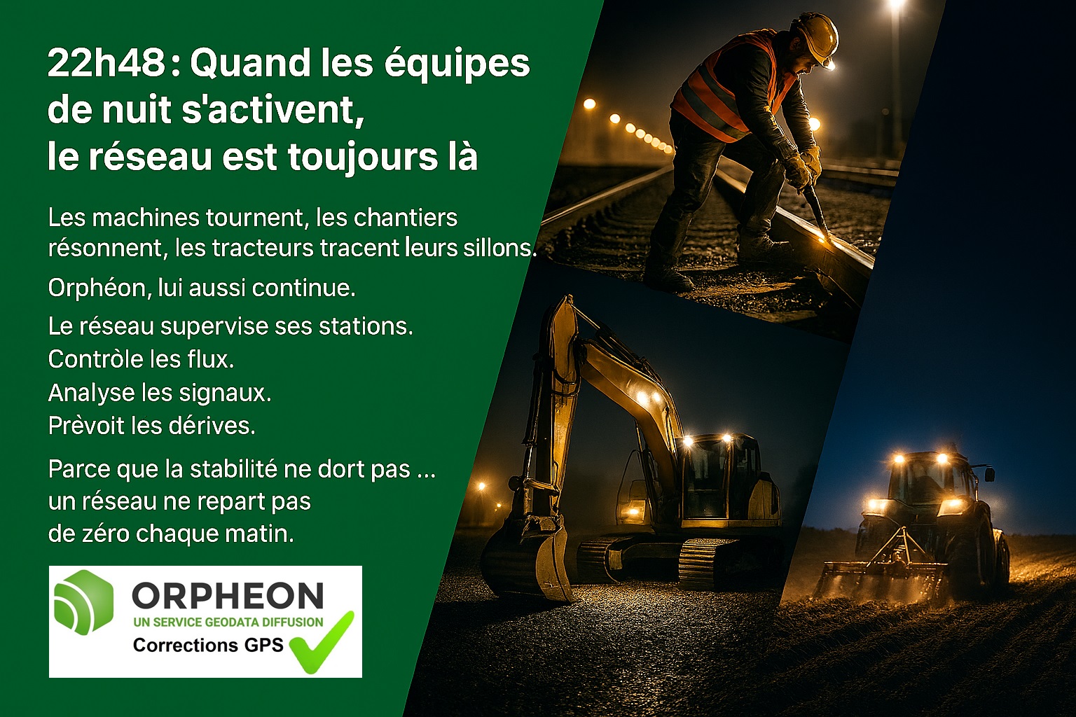 22h48 : Quand les équipes de nuit s’activent, le réseau est toujours là