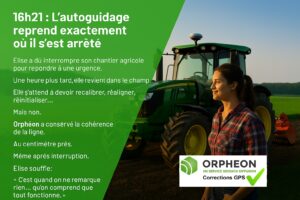 16h21 : L’autoguidage reprend exactement où il s’est arrêté