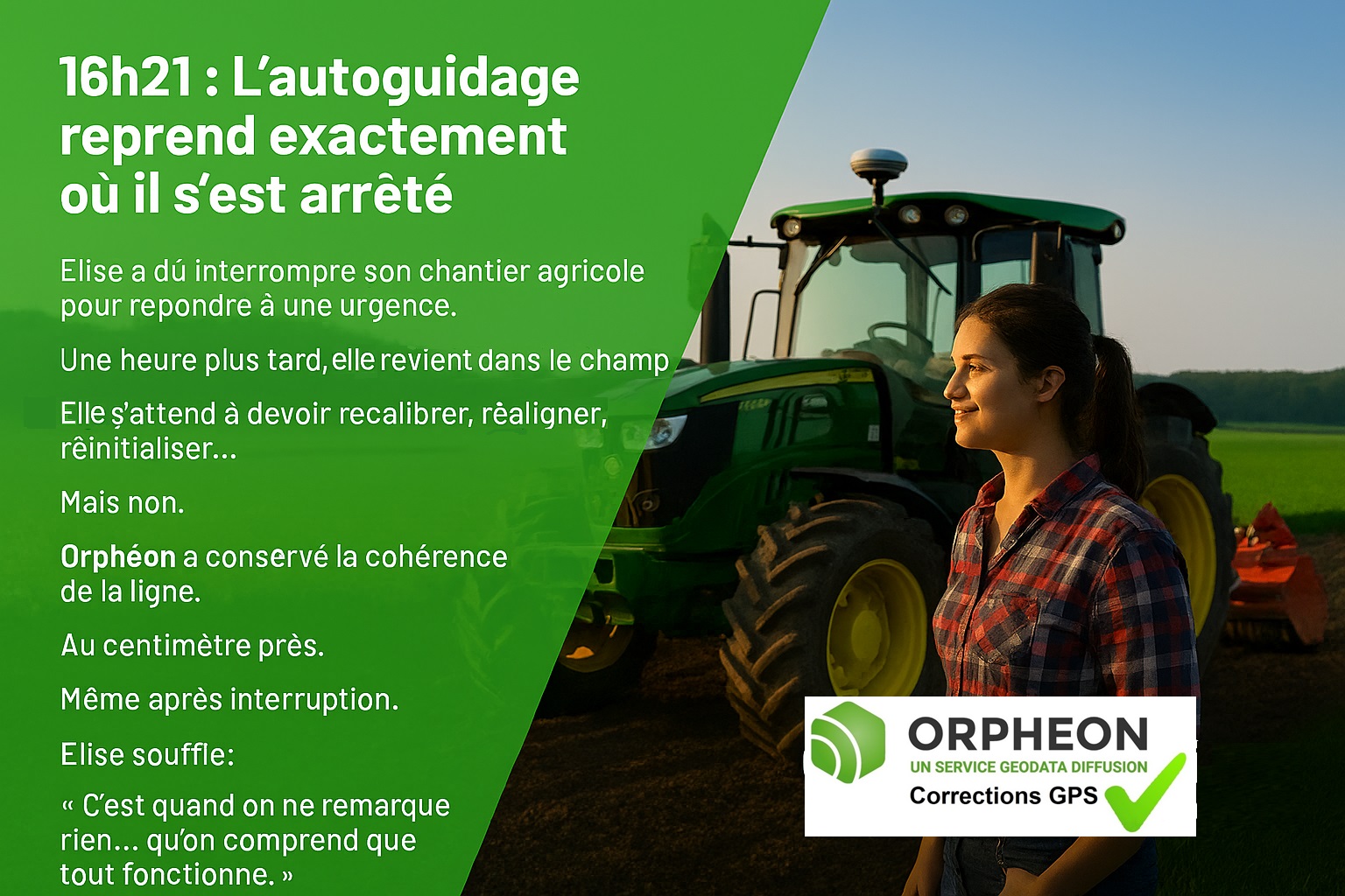 16h21 : L’autoguidage reprend exactement où il s’est arrêté