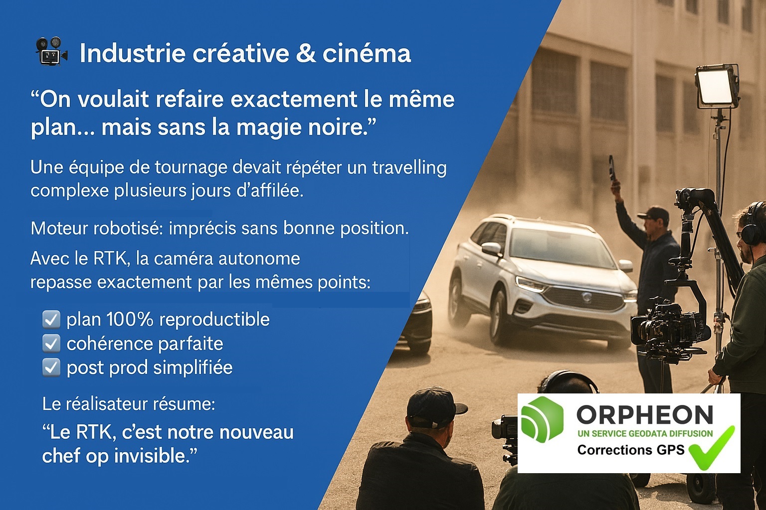 Industrie créative & cinéma : “On voulait refaire exactement le même plan… mais sans la magie noire.”