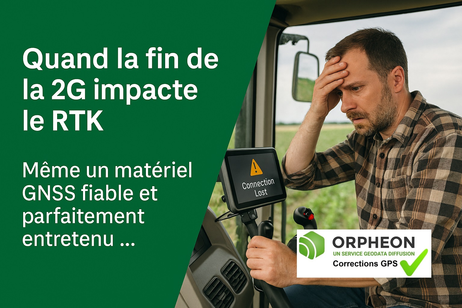 Cas d’usage terrain – Quand la fin de la 2G impacte le RTK